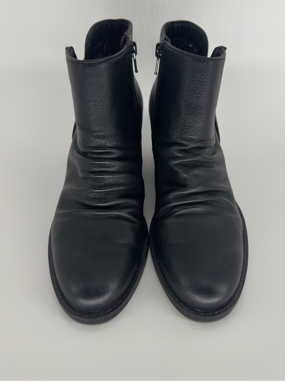 Baretraps Black Buckle Ankle Boots Size 7